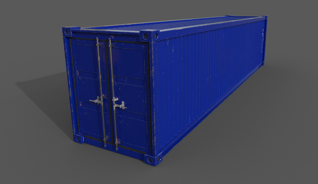 Container eind